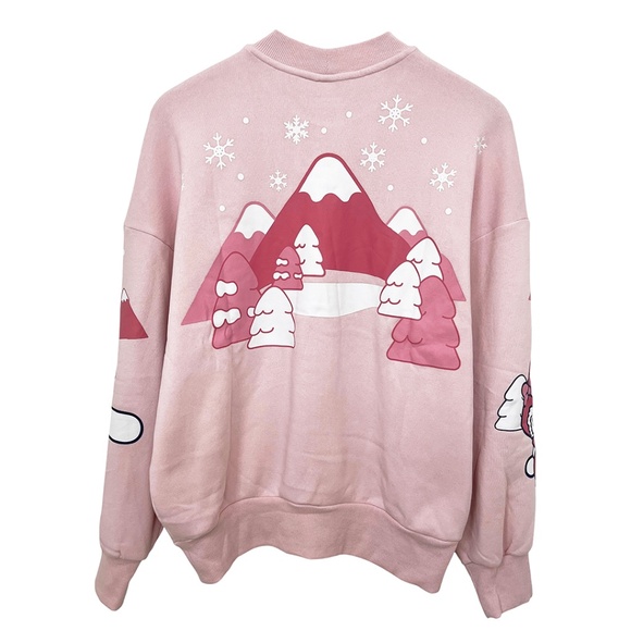 NWT Hello Kitty Winter Holiday Sweatshirt Women’s Small - Picture 3 of 12